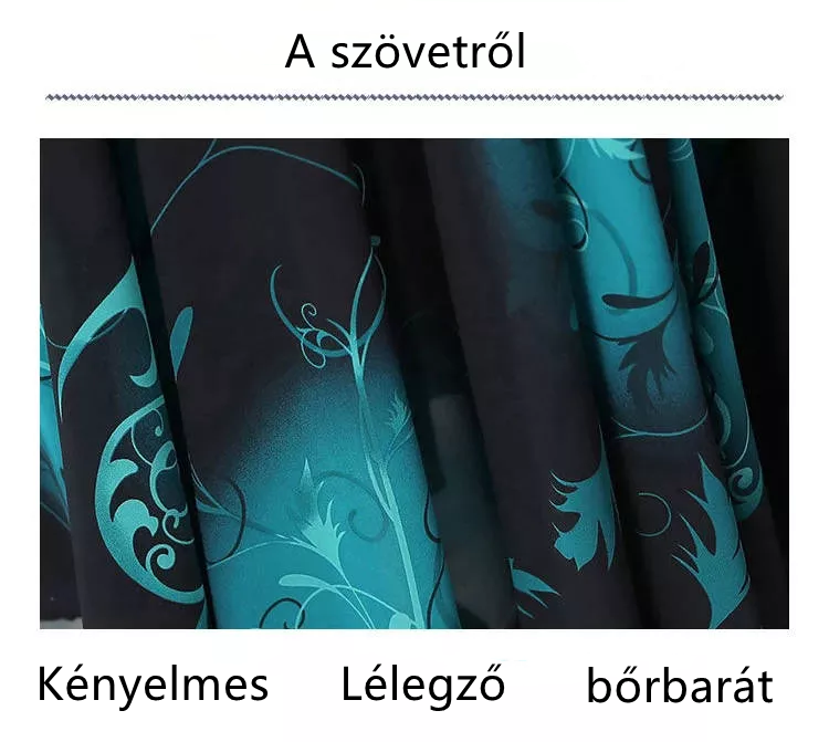 NŐI ICE SILK PRINT RUHA